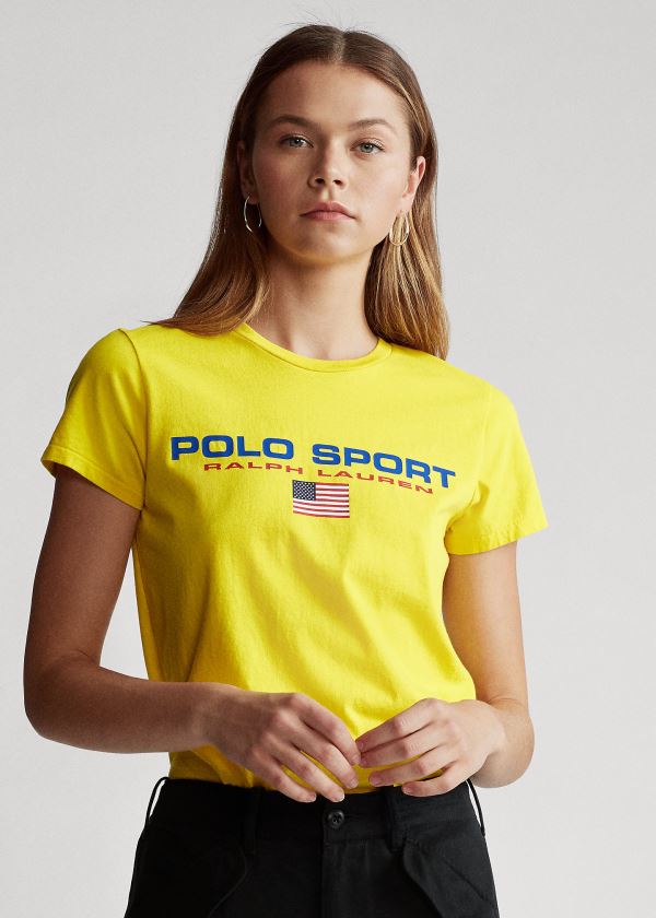 T Shirt Polo Ralph Lauren Polo Sport Crewneck Mulher 63591-BUGS